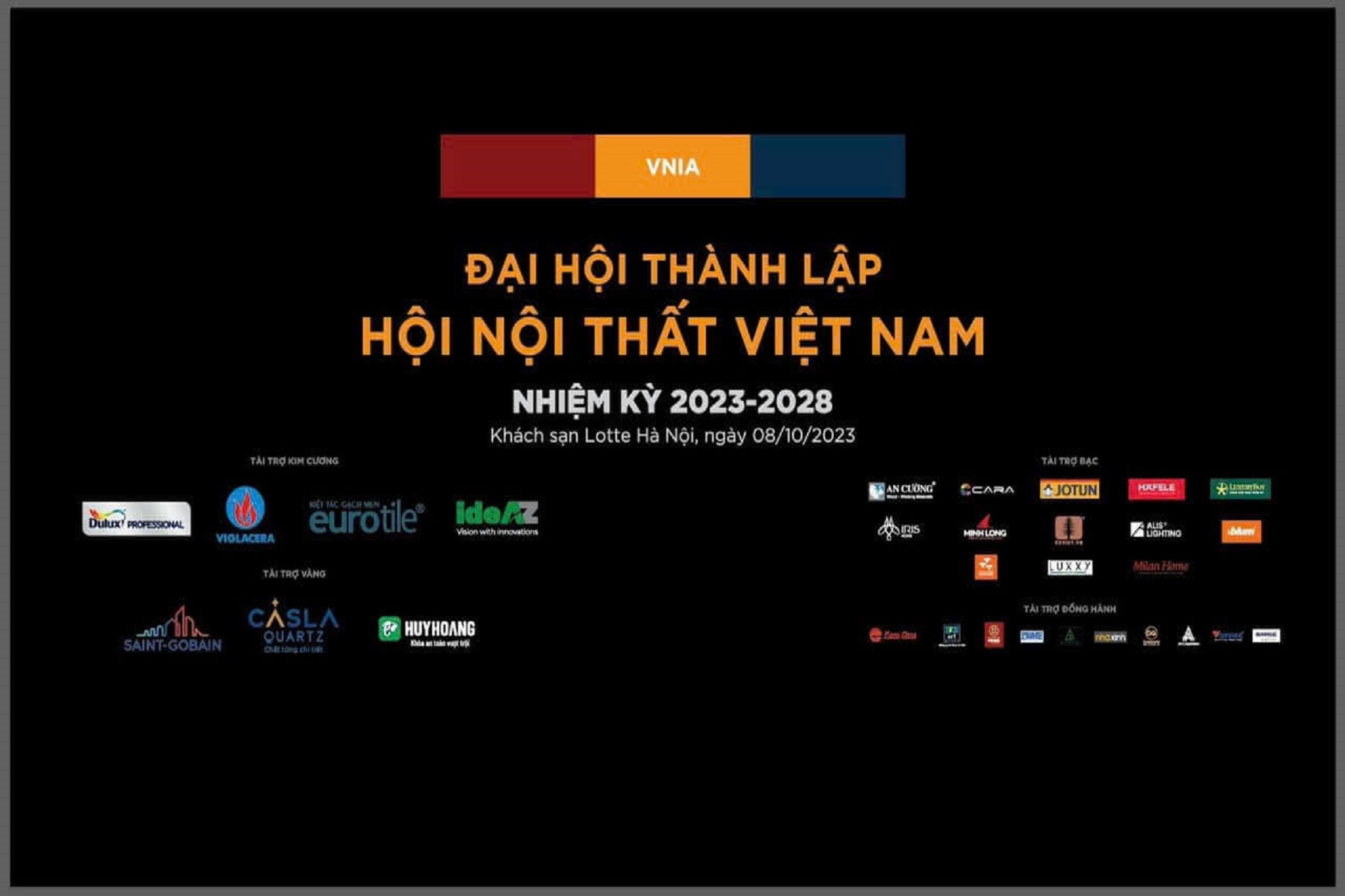 Hội Nội thất Việt Nam Đại hội thành lập - Hội nội thất Việt Nam