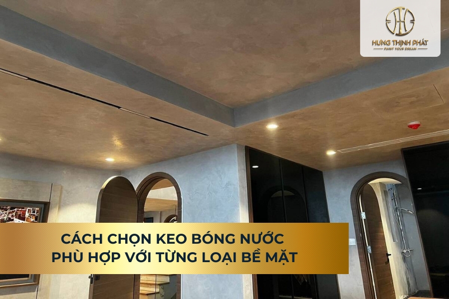 Chuyên Gia Sơn Đá Hưng Thịnh Phát | Cách Chọn Keo Bóng Nước Phù Hợp Với Từng Loại Bề Mặt