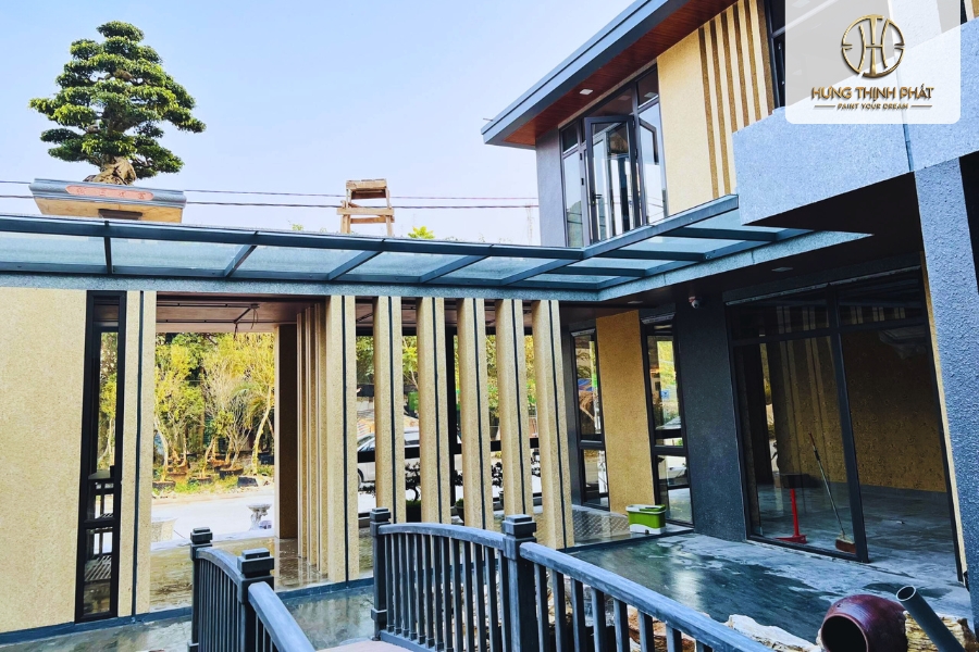 Nâng Tầm Thiết Kế Công Trình Với Sơn Giả Đá Granite