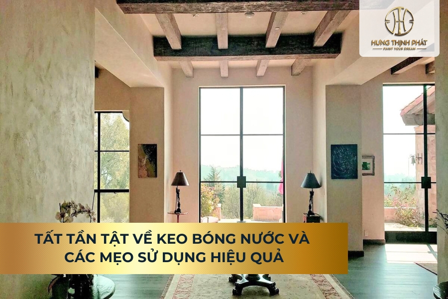 Chuyên Gia Sơn Đá Hưng Thịnh Phát | Tất Tần Tật Về Keo Bóng Nước Và Các Mẹo Sử Dụng Hiệu Quả