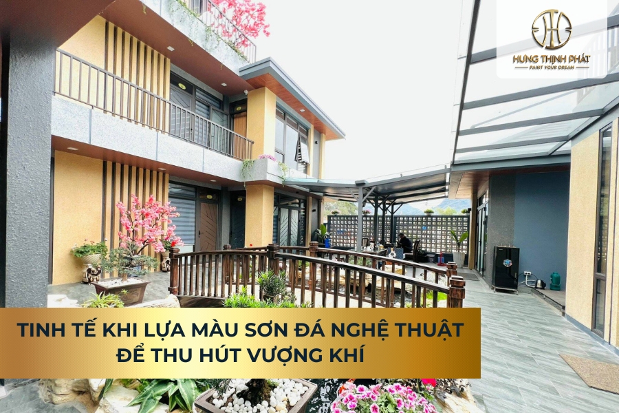 Chuyên Gia Sơn Đá Hưng Thịnh Phát | Tinh Tế Khi Lựa Màu Sơn Đá Nghệ Thuật Để Thu Hút Vượng Khí
