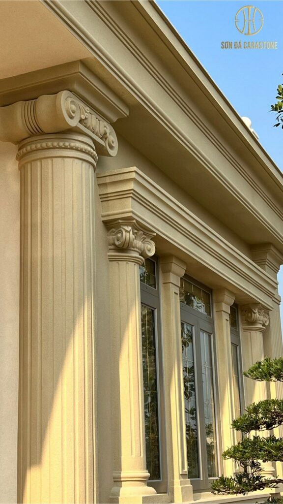 Chuyên Gia Sơn Đá Hưng Thịnh Phát | Sơn Cột Giả Đá – Giải Pháp Hoàn Hảo Cho Mặt Tiền Sang Trọng