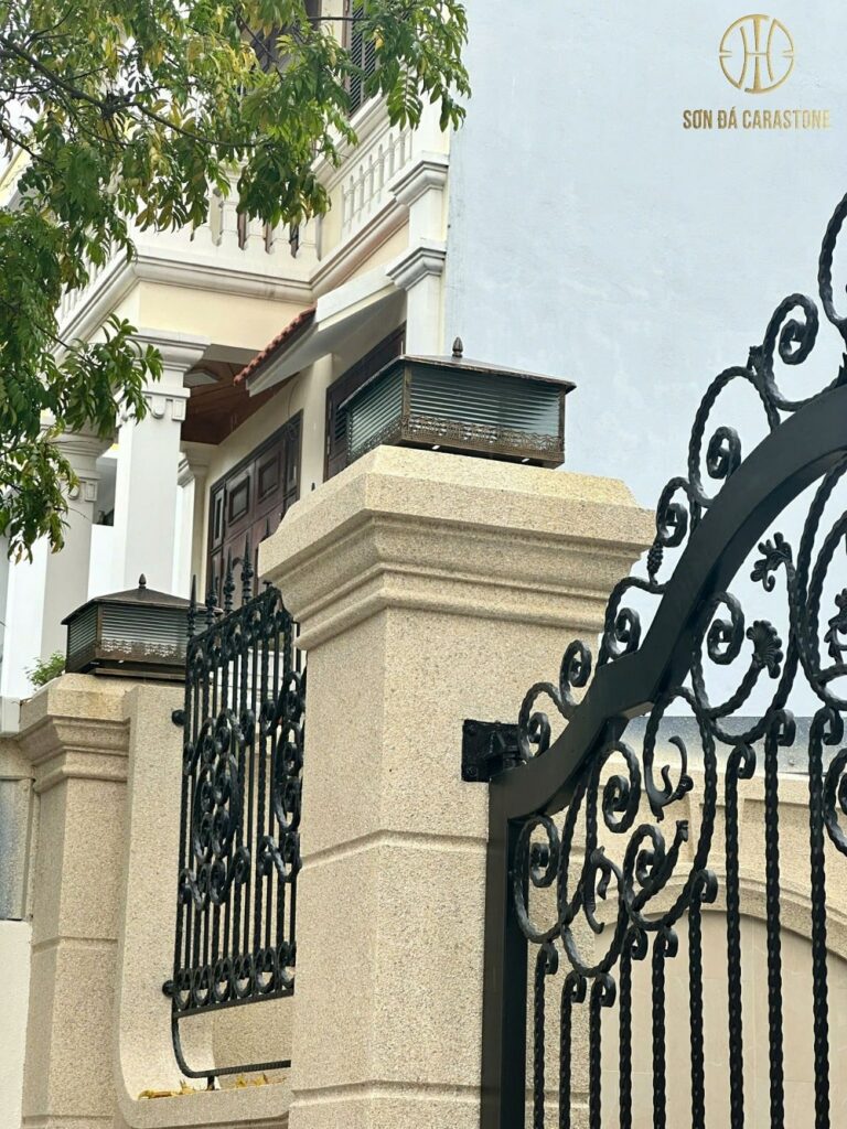 Chuyên Gia Sơn Đá Hưng Thịnh Phát | Sơn Cột Giả Đá – Giải Pháp Hoàn Hảo Cho Mặt Tiền Sang Trọng