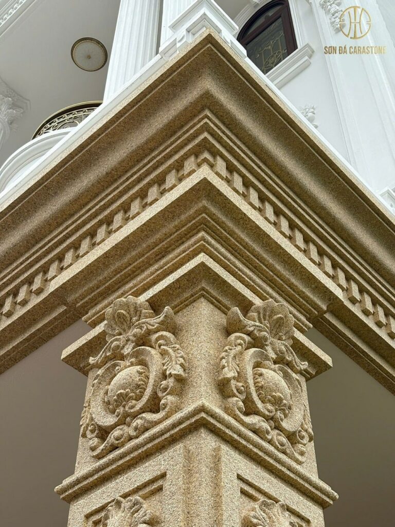 Chuyên Gia Sơn Đá Hưng Thịnh Phát | Sơn Cột Giả Đá – Giải Pháp Hoàn Hảo Cho Mặt Tiền Sang Trọng