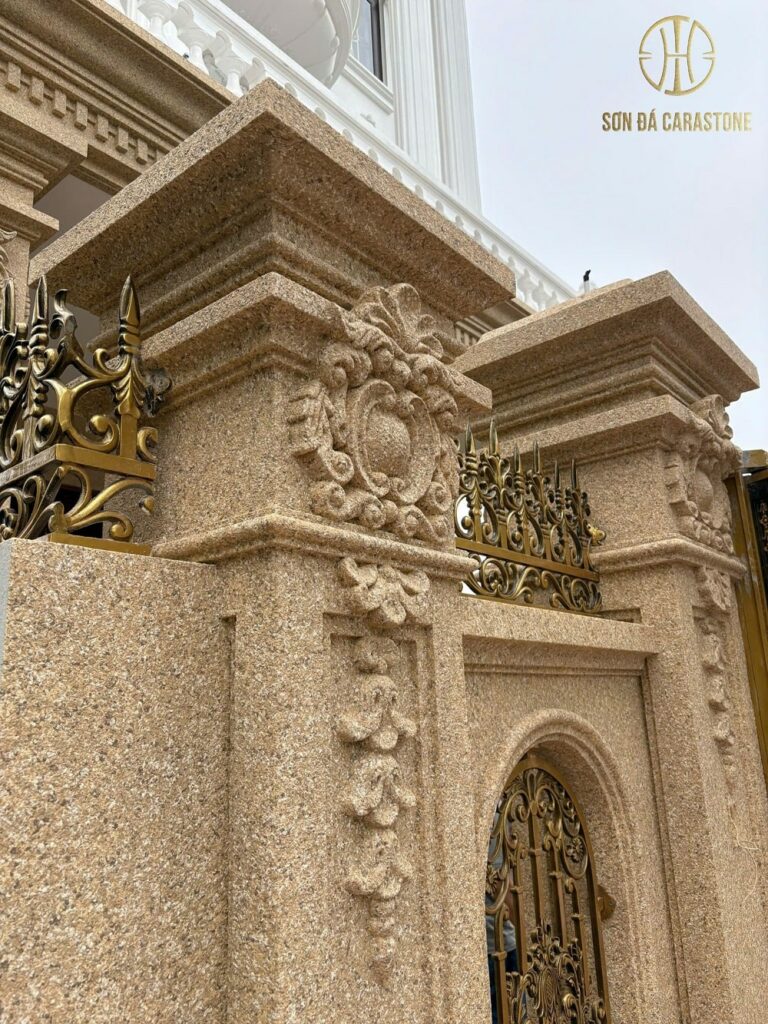 Chuyên Gia Sơn Đá Hưng Thịnh Phát | Sơn Cột Giả Đá – Giải Pháp Hoàn Hảo Cho Mặt Tiền Sang Trọng