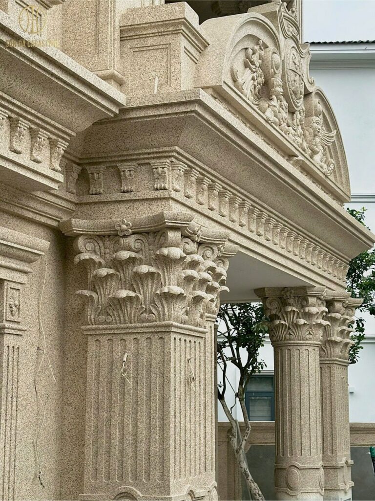 Chuyên Gia Sơn Đá Hưng Thịnh Phát | Sơn Cột Giả Đá – Giải Pháp Hoàn Hảo Cho Mặt Tiền Sang Trọng