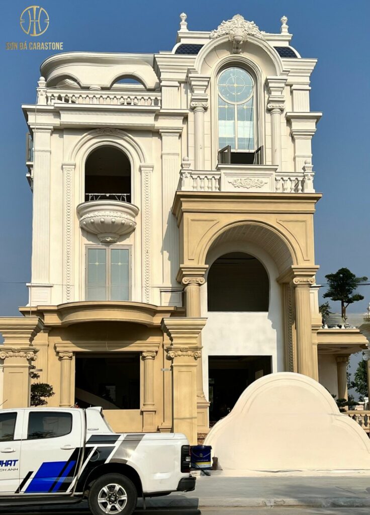 Chuyên Gia Sơn Đá Hưng Thịnh Phát | Sơn Cột Giả Đá – Giải Pháp Hoàn Hảo Cho Mặt Tiền Sang Trọng