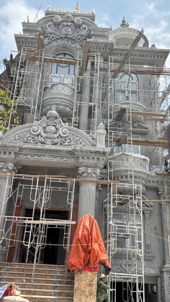 Chuyên Gia Sơn Đá Hưng Thịnh Phát | Công trình nhà anh Sáu - Chương Mỹ