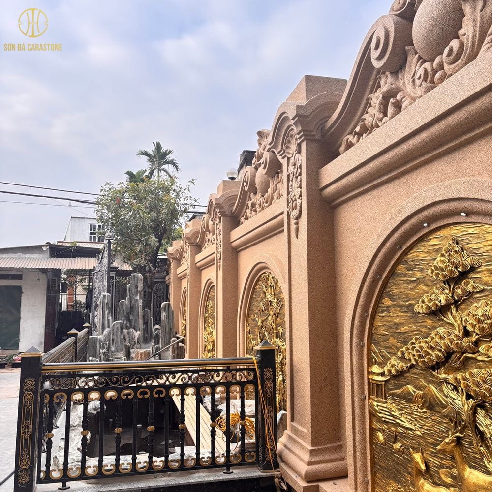 Chuyên Gia Sơn Đá Hưng Thịnh Phát | Công trình nhà anh Sáu - Chương Mỹ