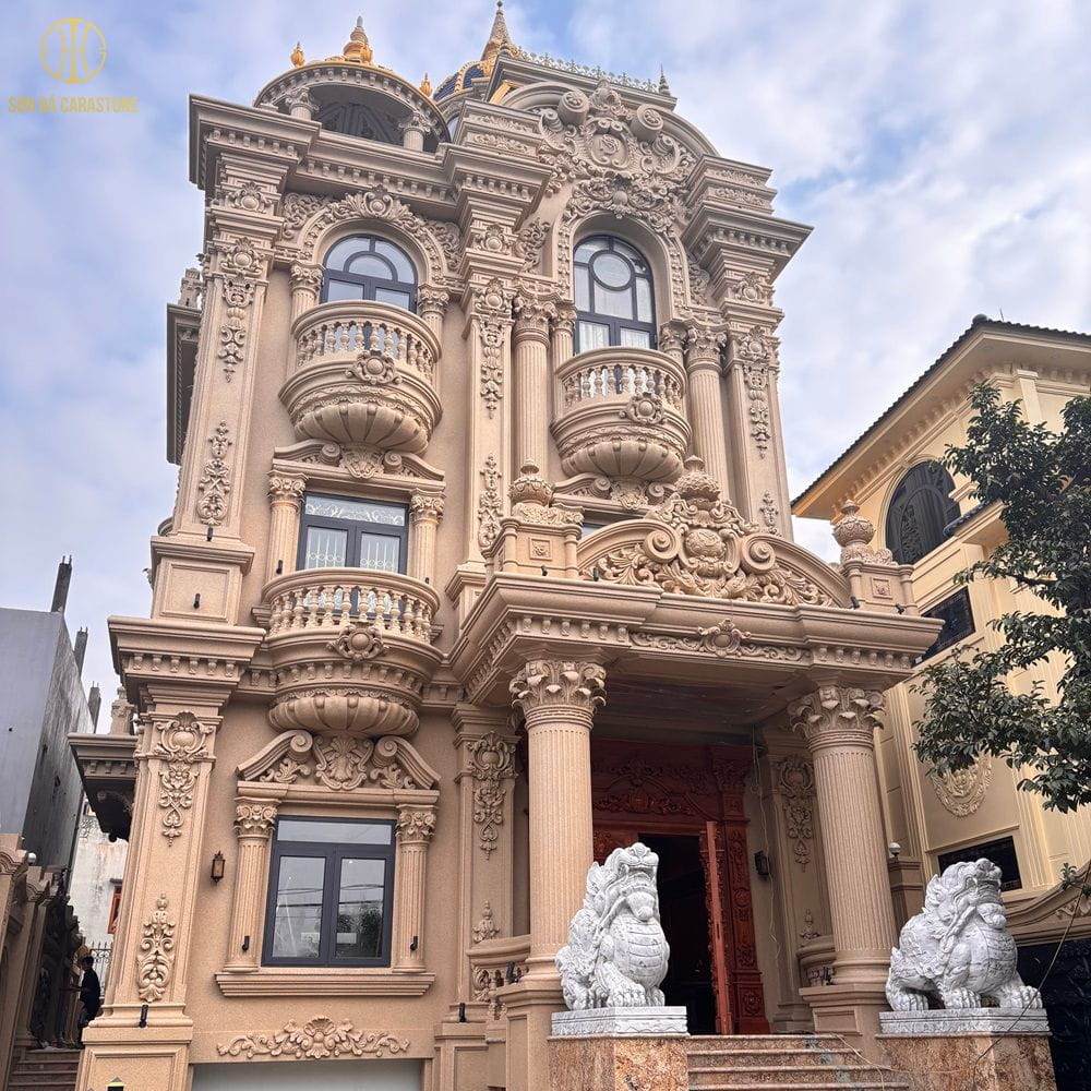 Chuyên Gia Sơn Đá Hưng Thịnh Phát | Công trình nhà anh Sáu - Chương Mỹ