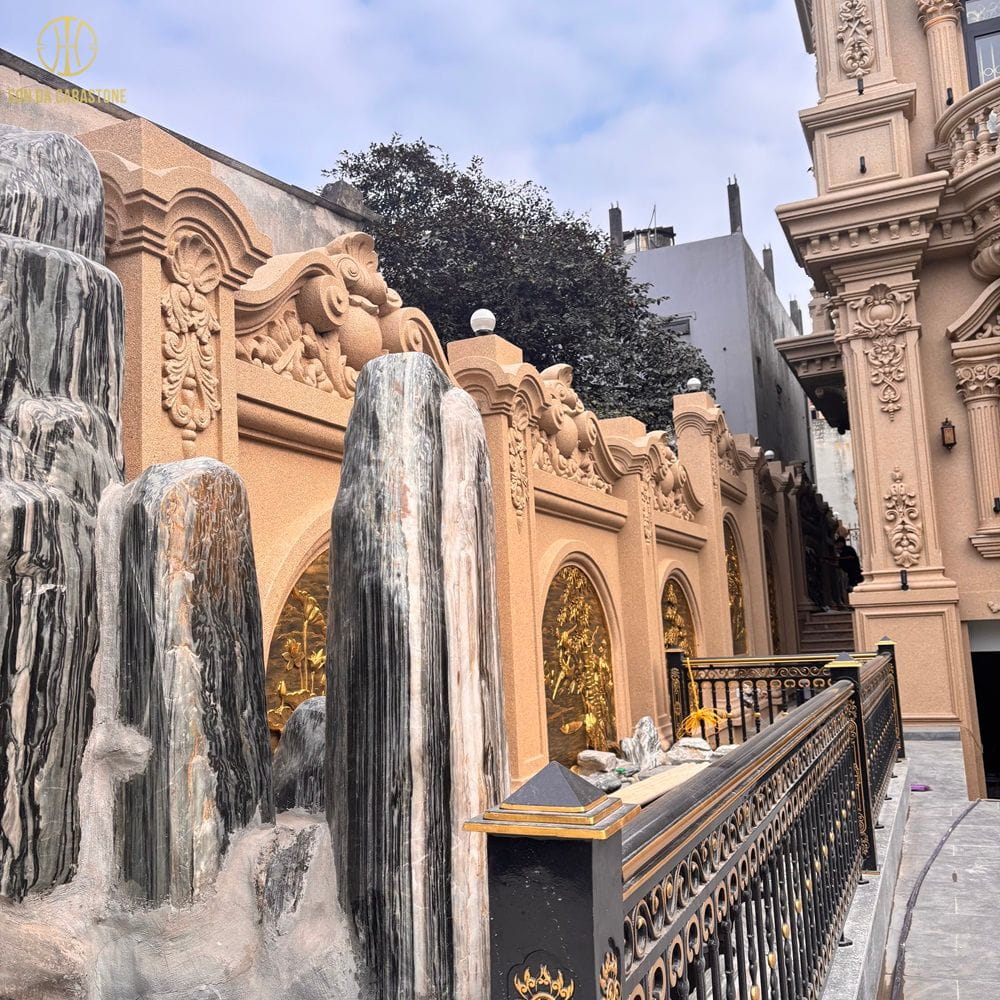 Chuyên Gia Sơn Đá Hưng Thịnh Phát | Công trình nhà anh Sáu - Chương Mỹ