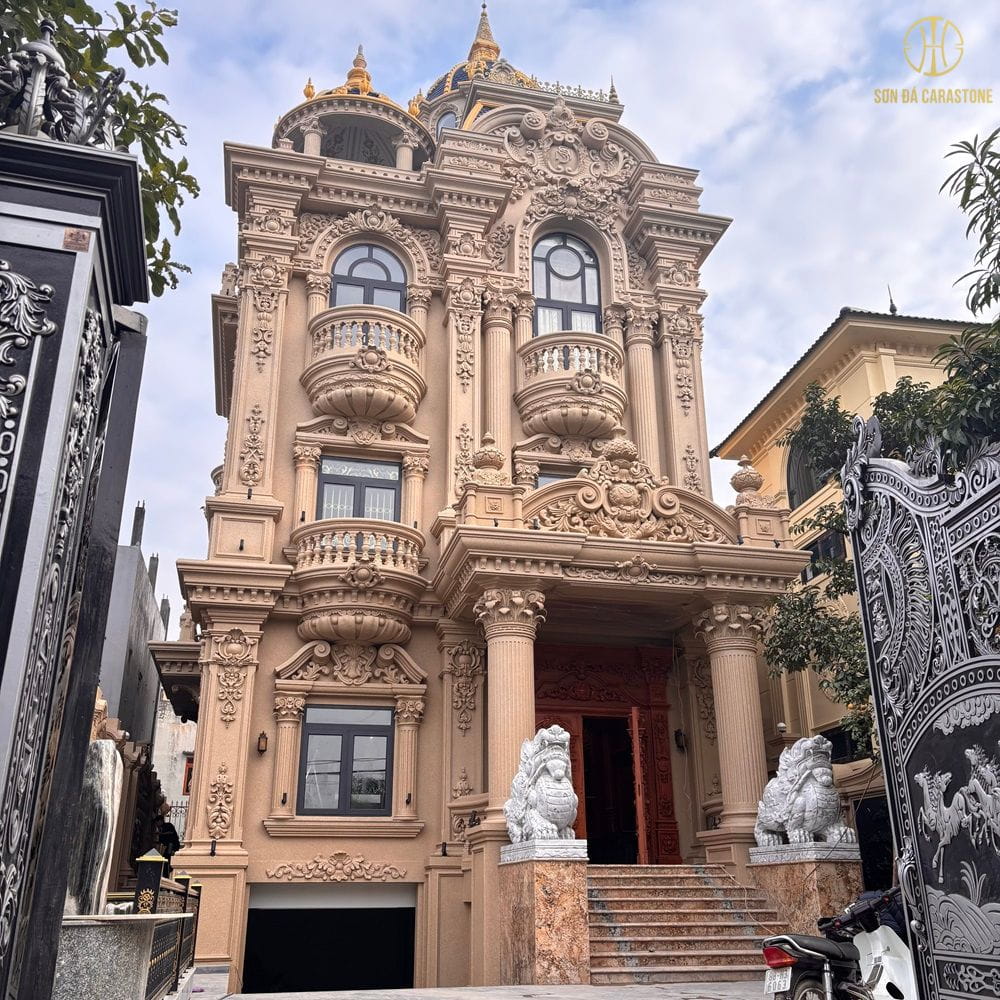 Chuyên Gia Sơn Đá Hưng Thịnh Phát | Công trình nhà anh Sáu - Chương Mỹ