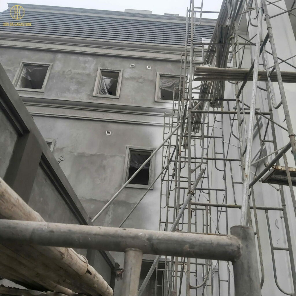 Chuyên Gia Sơn Đá Hưng Thịnh Phát | Dự Án Sơn Thạch Anh - Nhà Anh Nghĩa Hà Nam