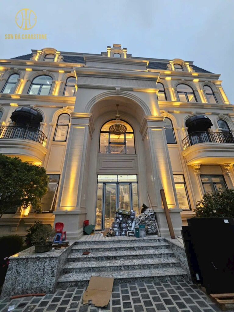 Chuyên Gia Sơn Đá Hưng Thịnh Phát | Dự Án Sơn Thạch Anh - Nhà Anh Nghĩa Hà Nam