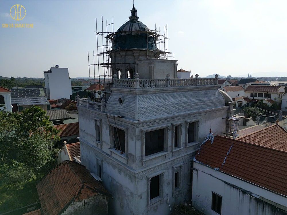 4 Chuyên Gia Sơn Đá Hưng Thịnh Phát | Dự án sơn đá thạch anh - Nhà chị Phương Dương Liễu Hoài Đức