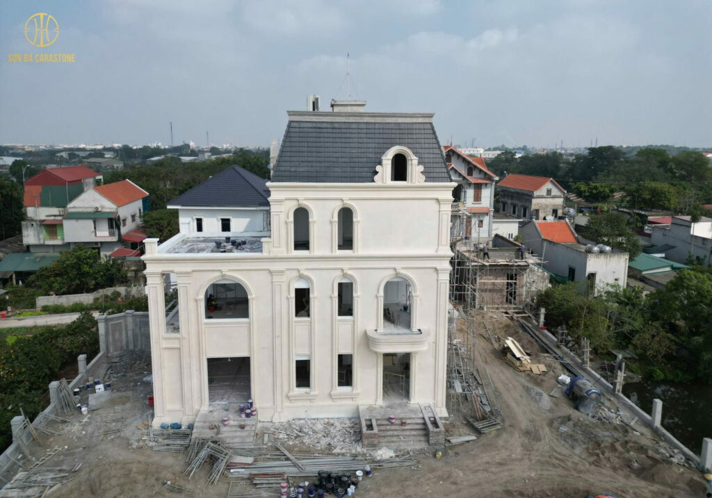 Chuyên Gia Sơn Đá Hưng Thịnh Phát | Dự Án Sơn Thạch Anh - Nhà Anh Nghĩa Hà Nam