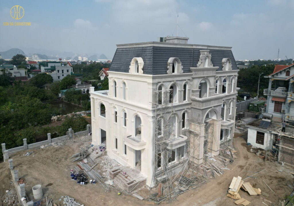 Chuyên Gia Sơn Đá Hưng Thịnh Phát | Dự Án Sơn Thạch Anh - Nhà Anh Nghĩa Hà Nam