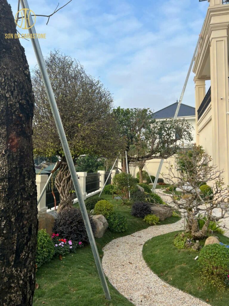 Chuyên Gia Sơn Đá Hưng Thịnh Phát | Dự Án Sơn Thạch Anh - Nhà Anh Nghĩa Hà Nam