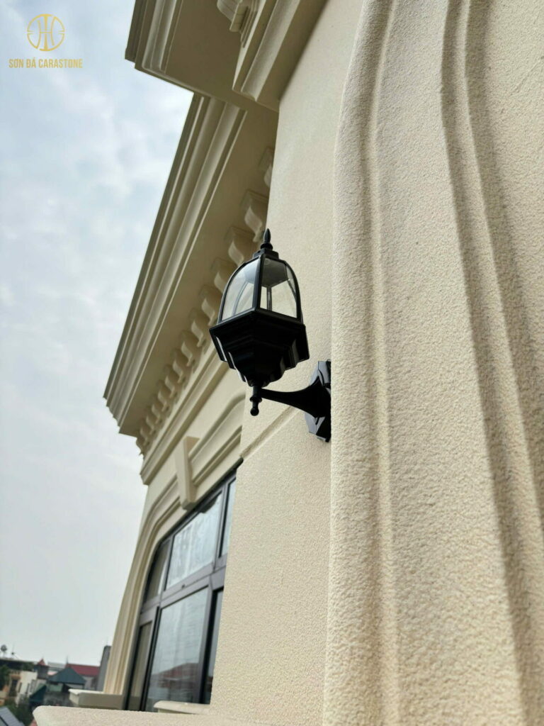 Chuyên Gia Sơn Đá Hưng Thịnh Phát | Dự Án Sơn Thạch Anh - Nhà Chị Nhung Phúc Thọ