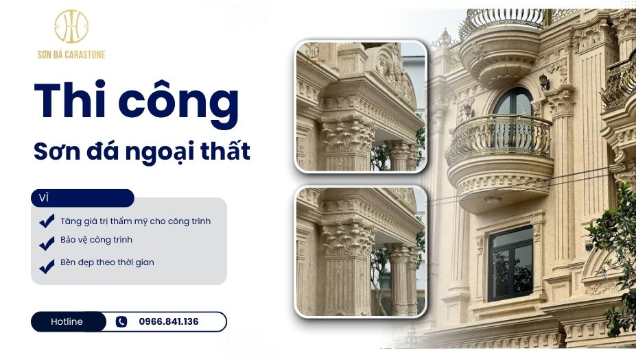 Chuyên Gia Sơn Đá Hưng Thịnh Phát | Thi công sơn đá ngoại thất – Những điều cần biết trước khi lựa chọn