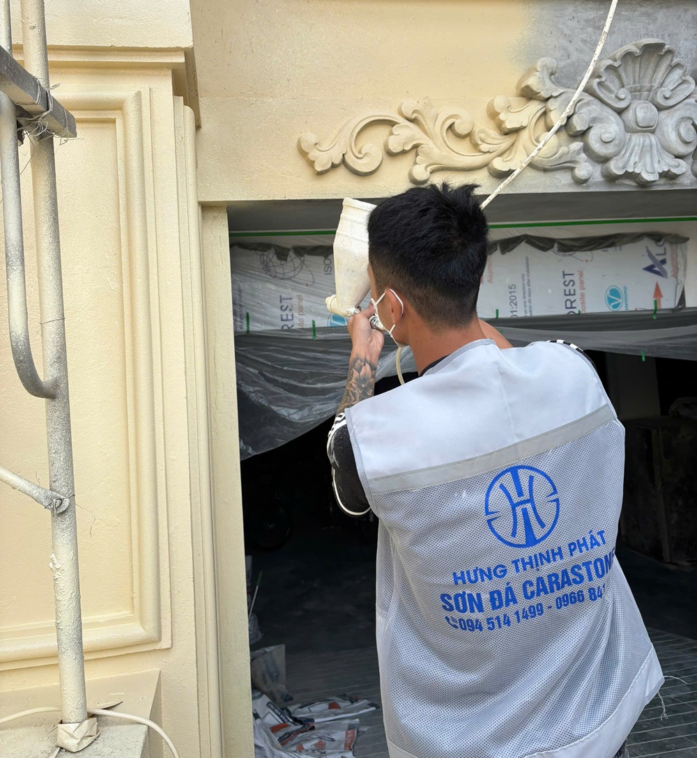 Chuyên Gia Sơn Đá Hưng Thịnh Phát | Hướng dẫn kỹ thuật sơn giả đá Carastone