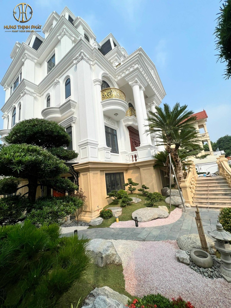 Chuyên Gia Sơn Đá Hưng Thịnh Phát | Hướng dẫn lựa chọn màu sơn đá theo kiến trúc