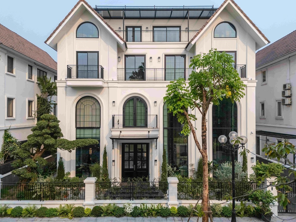 Chuyên Gia Sơn Đá Hưng Thịnh Phát | Dự án sơn đá thạch anh - Biệt thự Anh Đào – Vinhomes Riverside